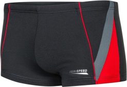 Spodenki pływackie dla dzieci Aqua Speed Diego. Niebieskie kąpielówki dla chłopców Aqua-Speed, bez wzorów, z dzianiny. Za 54.90 zł.