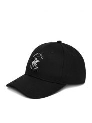 Beverly Hills Polo Club Czapka z daszkiem CWBEO-BHPC-U3-003-SS26 Czarny. Czarne rękawiczki męskie Beverly Hills Polo Club, bez wzorów, z bawełny. Za 79.99 zł.