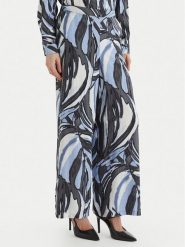 Vero Moda Spodnie materiałowe Vera 10338759 Niebieski Wide Leg. Niebieskie spodnie materiałowe damskie Vero Moda, l, bez wzorów, z materiału. Za 179.99 zł.