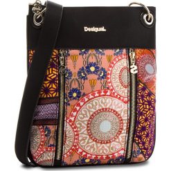 Torebka DESIGUAL - 18WAXFAY 3000. Czarne listonoszki damskie Desigual, z materiału. W wyprzedaży za 189.00 zł.