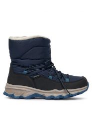 CMP Śniegowce Kids Catay Wp 3Q74674J Granatowy. Niebieskie buty zimowe chłopięce CMP, bez wzorów, z materiału, bez zapięcia. Za 319.99 zł.