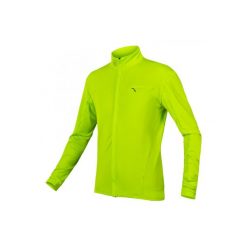 Bluza rowerowa męska Endura Xtract Roubaix hi-viz. Zielone bluzy męskie ENDURA, m, bez wzorów, z tkaniny, bez kaptura, rowerowe. Za 249.99 zł.