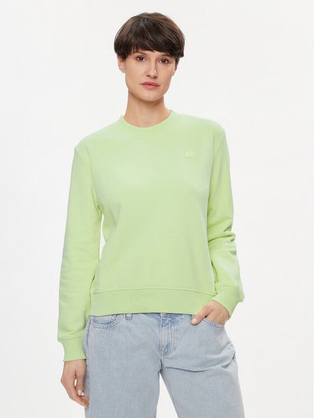 Calvin Klein Jeans Bluza Embro Badge J20J223085 Żółty Regular Fit. Żółte bluzy damskie Calvin Klein Jeans, l, bez wzorów, z bawełny, bez kaptura. Za 299.99 zł.