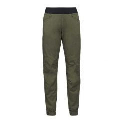 Spodnie damskie Black Diamond Notion SP. Czarne spodnie sportowe damskie Black Diamond, bez wzorów, z bawełny, trekkingowe. Za 412.50 zł.