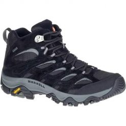 Buty trekkingowe męskie Merrell Moab 3 Mid Gtx Gore-tex. Czarne trekkingi męskie Merrell, za kostkę, trekkingowe, gore-tex. Za 791.00 zł.