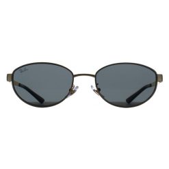 Okulary przeciwsłoneczne Ray-Ban RB3774D. Szare okulary przeciwsłoneczne damskie Ray-Ban, owalne. Za 559.99 zł.