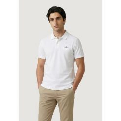 Polo z krótkim rękawem Mężczyzna GANT REG SHIELD SS PIQUE POLO. Białe koszulki polo męskie GANT, m, bez wzorów, eleganckie, bez ramiączek. Za 333.00 zł.