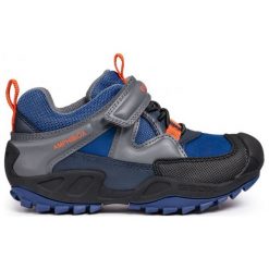 Geox Buty Zimowe Za Kostkę Chłopięce New Savage 30 Niebieski. Niebieskie buty zimowe chłopięce Geox, z gumy. Za 309.00 zł.