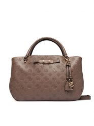 Guess Torebka HWPD22 25060 Brązowy. Brązowe torebki do ręki damskie Guess, z aplikacjami, ze skóry, bez dodatków. Za 634.99 zł.