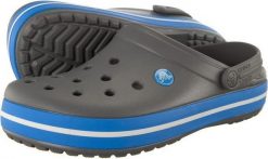 Crocs buty Crocband charcoal/ocean r. 37-38. Szare klapki męskie Crocs. Za 214.84 zł.