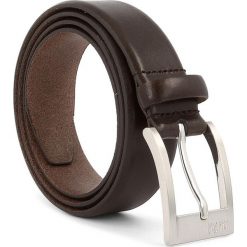 Pasek Męski BOSS - C-Brandon 50292556 90 Dark Brown 203. Brązowe paski damskie Boss, w paski, ze skóry. W wyprzedaży za 269.00 zł.