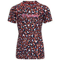 Koszulka dziewczęca Hummel Azul. Brązowe t-shirty i topy dla dziewczynek Hummel, bez wzorów, bez ramiączek. Za 151.00 zł.