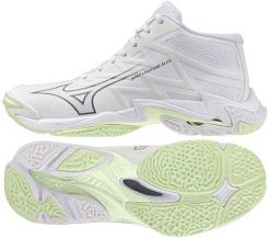 Mizuno Buty Wave Lightning Elite Mid W (V1GC260585). Obuwie sportowe damskie Mizuno, bez wzorów. Za 472.87 zł.