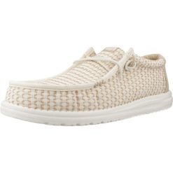 Buty HEY DUDE WALLY WOVEN Beżowy. Brązowe trekkingi męskie PRO BRANDS, trekkingowe. Za 360.85 zł.