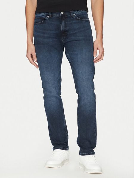 HUGO Jeansy 50530610 Niebieski Slim Fit. Niebieskie jeansy męskie Hugo. Za 279.99 zł.