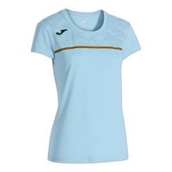 Koszulka dziewczęca Joma Record III. Niebieskie t-shirty i topy dla dziewczynek Joma, bez wzorów, z meshu, bez ramiączek. Za 88.99 zł.