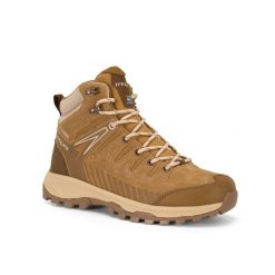 Buty trekkingowe damskie TREZETA Thunder Leather Mid W's z membraną WP. Brązowe obuwie sportowe damskie Trezeta, bez wzorów, trekkingowe. Za 639.90 zł.