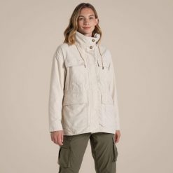 Damska bluza z kapturem full zip Craghoppers NosiLife Adventure II. Brązowe bluzy damskie Craghoppers, bez wzorów, z poliamidu, z kapturem. Za 647.85 zł.