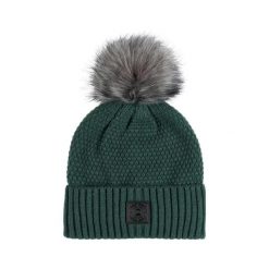 Czapka z brokatem damska Equipage Lira. Czarne czapki i kapelusze damskie EQUIPAGE, na zimę, bez wzorów, z dzianiny. Za 168.00 zł.