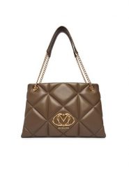 LOVE MOSCHINO Torebka JC4040PP1OLC0203 Brązowy. Brązowe torebki do ręki damskie Love Moschino, bez wzorów, ze skóry, bez dodatków. Za 999.00 zł.