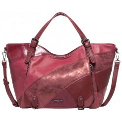 Desigual Torebka Damska Burgund Priya Rotterdam. Torebki do ręki damskie marki Desigual. W wyprzedaży za 335.00 zł.