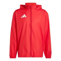 Kurtka męska adidas Entrada Multi. Białe kurtki męskie Adidas, m, bez wzorów, z materiału, do piłki nożnej. Za 121.99 zł.