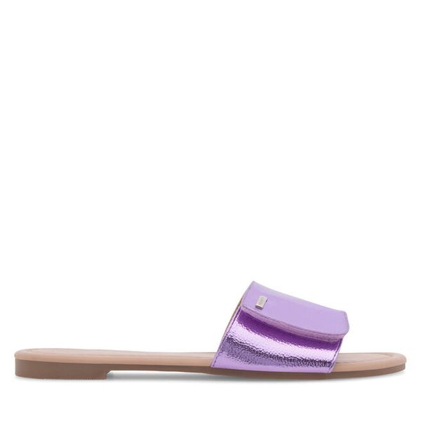 Klapki Jenny Fairy. Czerwone klapki damskie Jenny Fairy, bez wzorów, bez obcasa. Za 41.99 zł.