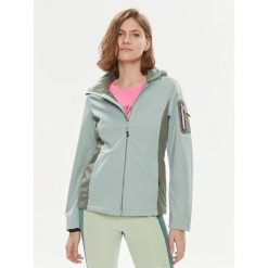 Damska kurtka turystyczna z kapturem CMP. Niebieskie kurtki sportowe damskie CMP, bez wzorów, z kapturem, trekkingowe. Za 404.55 zł.