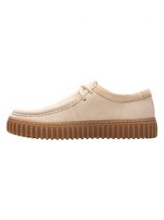 Clarks Półbuty Torhill Low 26180906 Écru. Półbuty na co dzień męskie Clarks, ze skóry, bez zapięcia. Za 389.99 zł.