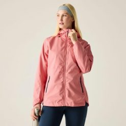 Damska wodoodporna kurtka z kapturem Hamara IV. Białe kurtki damskie Regatta, m, bez wzorów, z materiału, z kapturem. Za 223.99 zł.