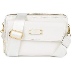 Biała Torebka Mini Damska Crossbody Na Telefon I Karty Por-T-54 : Kolory - Biały. Białe torby na ramię damskie bez wzorów, małe, bez dodatków. Za 79.99 zł.