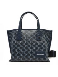 KARL LAGERFELD Torebka A1W30184 Granatowy. Niebieskie torebki do ręki damskie KARL LAGERFELD, bez wzorów, ze skóry, bez dodatków. Za 469.99 zł.