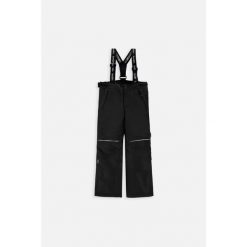 Spodnie narciarskie dla dzieci z szelkami Lemon Explore ZL3 czarne. Czarne buty zimowe chłopięce LEMON explore, bez wzorów, z poliesteru, bez zapięcia. Za 199.90 zł.