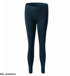 MALFINI - ADLER - Legginsy damskie, 190 g/m, 5 % elastan, 95 % bawełna granatowy 2XL. Niebieskie legginsy damskie Malfini, m, bez wzorów, z bawełny. Za 36.32 zł.