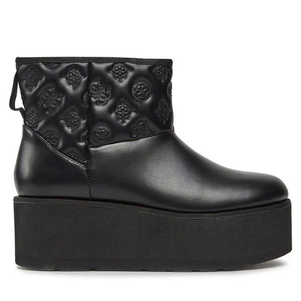 Botki Guess. Czarne botki damskie Guess, bez obcasa, na płaskiej podeszwie, bez zapięcia. Za 719.99 zł.