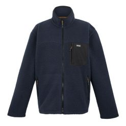 Męski Polar Frankie Borg. Niebieskie bluzy męskie Regatta, na zimę, m, bez wzorów, z polaru, bez kaptura. Za 81.99 zł.