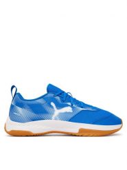 Puma Buty halowe Varion 3 Jr 109097 03 Niebieski. Niebieskie buty sportowe chłopięce Puma, bez wzorów, z materiału, bez zapięcia. Za 199.99 zł.