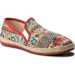 Espadryle DESIGUAL - Taormina 18SSKF07 3061. Różowe espadryle damskie Desigual, z materiału. W wyprzedaży za 169.00 zł.
