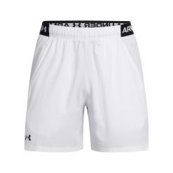 Krótki Under Armour Vanish. Białe krótkie spodenki sportowe męskie Under Armour, l, bez wzorów, na fitness i siłownię. Za 196.65 zł.