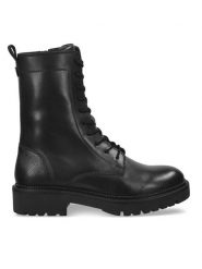 Gant Trapery 29541779 Czarny. Czarne śniegowce i trapery damskie GANT, ze skóry. Za 649.99 zł.