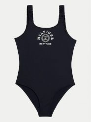Tommy Hilfiger Strój kąpielowy UG0UG00731 Granatowy. Niebieskie stroje kąpielowe dla dziewczynek Tommy Hilfiger, bez wzorów, z syntetyku. Za 259.99 zł.