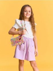 Torebka z koralików z paskiem - wielobarwny. Torby i plecaki dziecięce Sinsay. Za 29.99 zł.