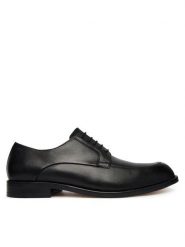 BOSS Półbuty Tayil 50568836 Czarny. Czarne eleganckie półbuty Boss, ze skóry, wizytowe, bez zapięcia. Za 1,064.00 zł.