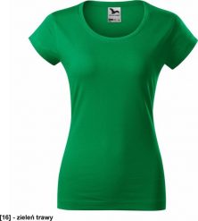 MALFINI Viper 161 - ADLER - Koszulka damska, 180 g/m, - zieleń trawy XL. Zielone t-shirty damskie Malfini, m, bez wzorów, bez kołnierzyka. Za 27.35 zł.