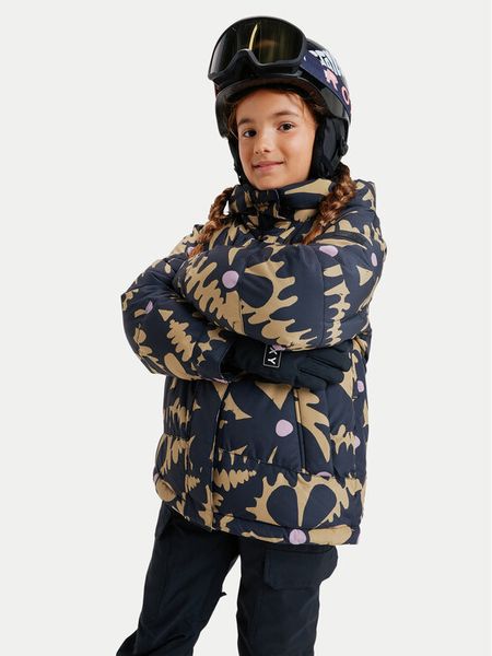 Roxy Kurtka narciarska Askamoon ERGTJ03191 Czarny Regular Fit. Czarne kurtki i płaszcze dla dziewczynek Roxy, bez wzorów, z syntetyku, bez kaptura. Za 829.99 zł.