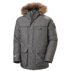 Parka Helly Hansen Nordsjo. Szare kurtki męskie Helly Hansen, na zimę, m, bez wzorów, bez kaptura. Za 1,401.95 zł.