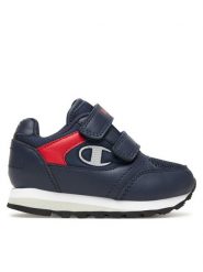 Champion Sneakersy Rr Champ Ii B Td Low Cut Shoe S32733-BS505 Granatowy. Niebieskie buty sportowe chłopięce Champion, bez wzorów, ze skóry, bez zapięcia. Za 109.99 zł.