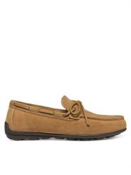 Geox Mokasyny U Spherica Ec16 U55HYB 00022 C6018 Brązowy. Brązowe mokasyny męskie Geox, ze skóry. Za 319.99 zł.