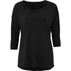 Cellbes Bluzka czarny female czarny 34/36. Czarne bluzki damskie Cellbes, bez wzorów, z dżerseju, bez kołnierzyka, bez ramiączek. W wyprzedaży za 69.00 zł.