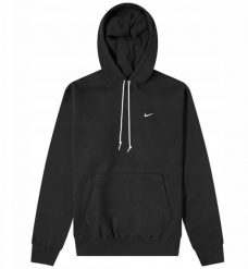 Nike Nike Solo Swoosh DX1355-010 Czarne XL. Czarne bluzy męskie Nike, m, bez wzorów, bez kaptura. Za 367.47 zł.